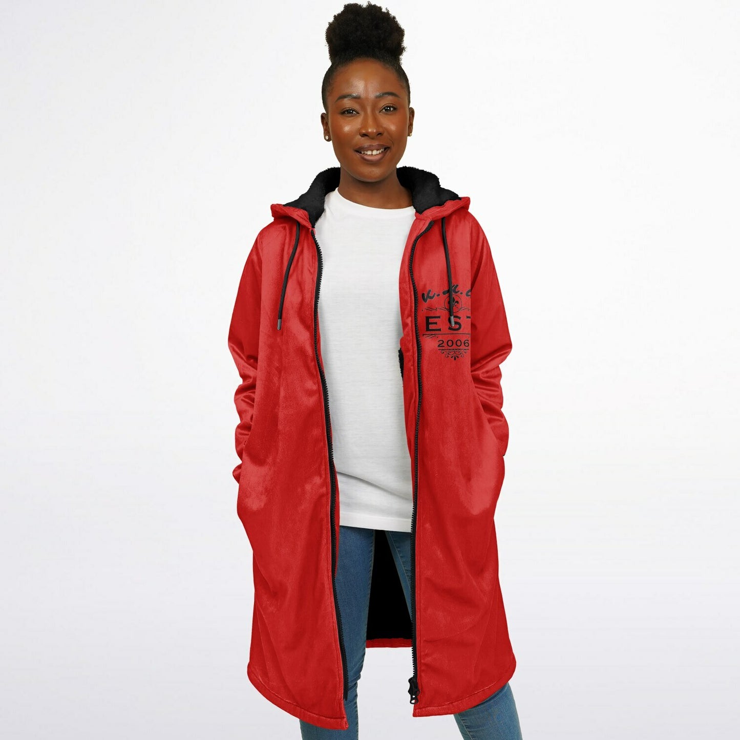 K.A.W GIVE A DOG A BONE Zipper Cloak