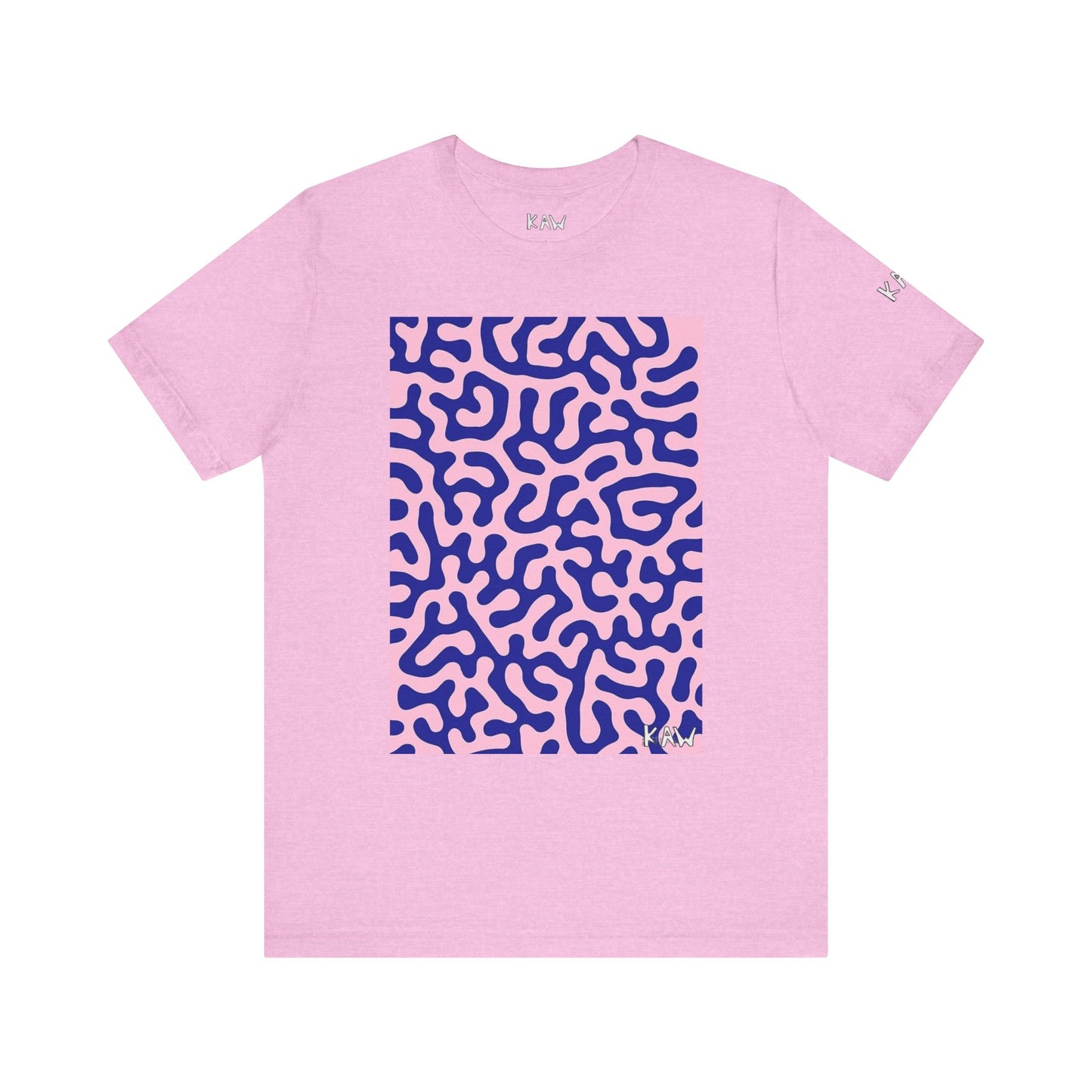 K.A.W  Short Sleeve Tee Bubble. Gum