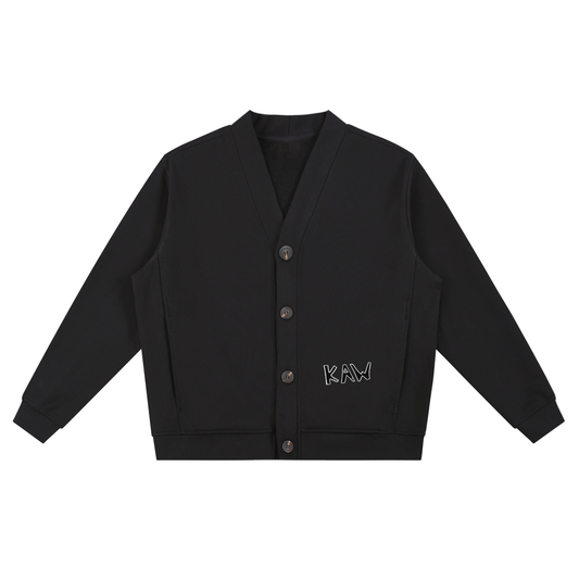 KAW  Heavyweight Sweat Cardigan