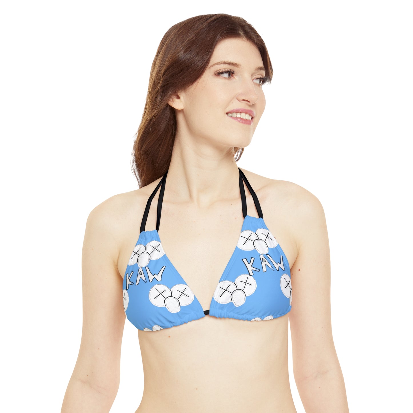 K.A.W. Strappy Bikini Set Blue