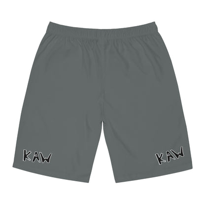K.A.W. Men's Board Shorts Grey/Black